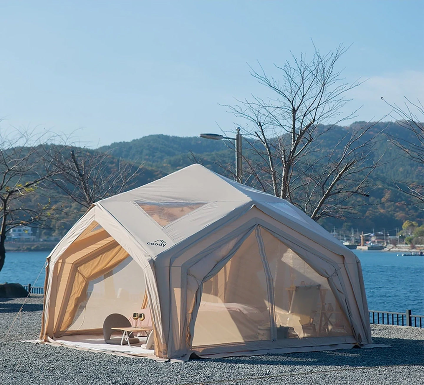 Coody Air Tent 13.0 - Hub Shelter Uppblåsbart Tält