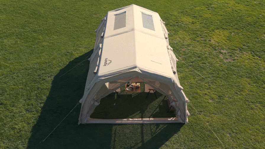 Coody Air Tent 17.2 - Familia PRO Uppblåsbart Tält