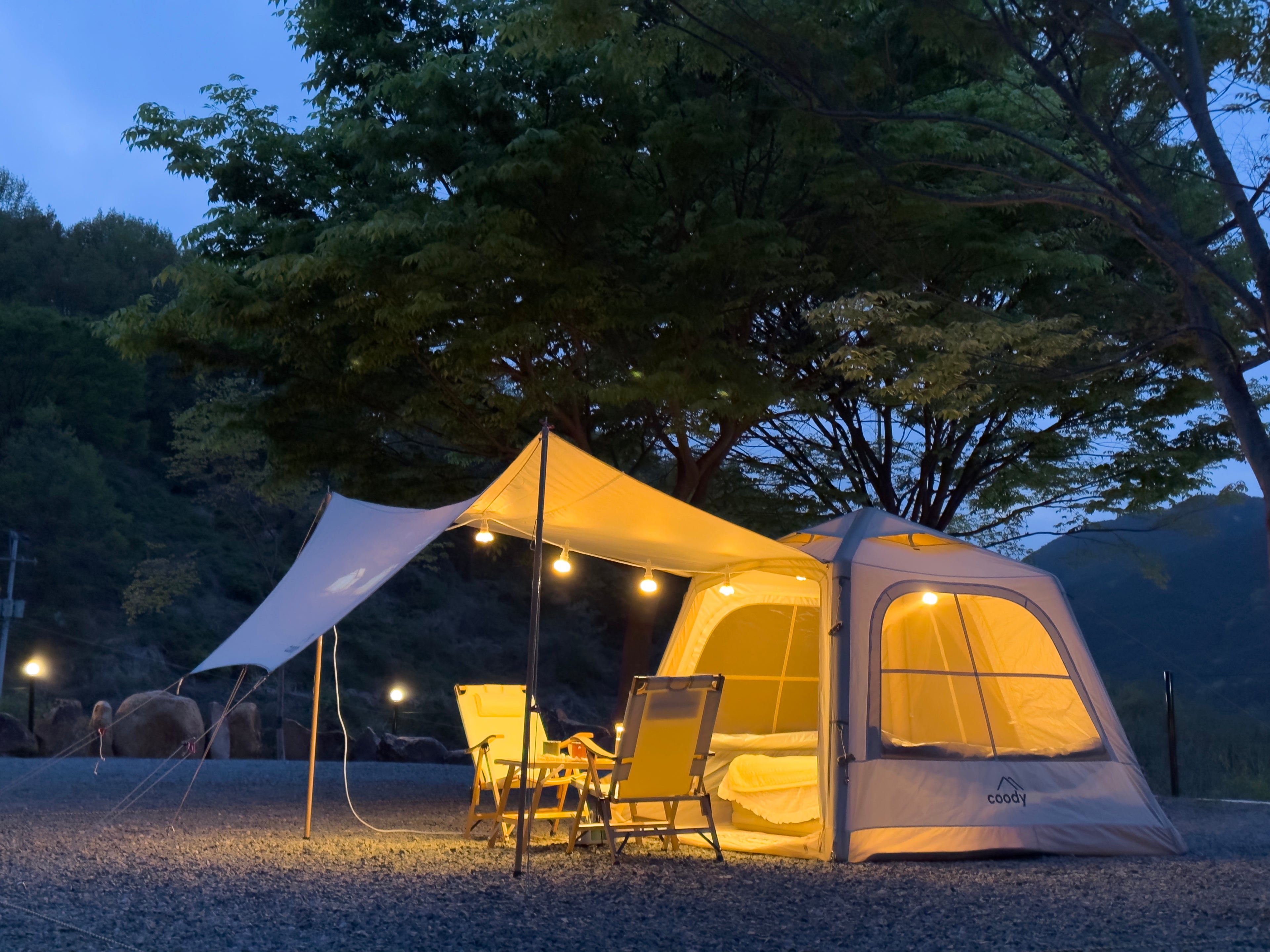 Coody Air Tent 5.8 - Uppblåsbart tält