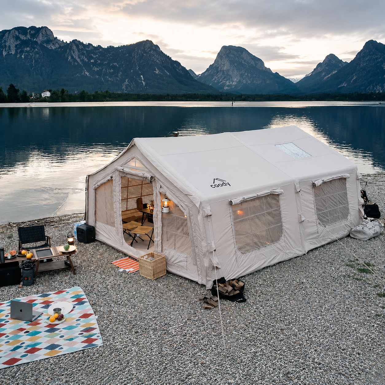 Coody Air Tent 17.2 - Familia Inflatable Tent